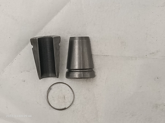 Cold Forging Anchorage Post Tension Wedges อุปกรณ์เสริมทรงกระบอก 58 - 63 Hrc