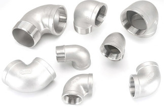 316L 1/8 นิ้วสแตนเลสท่อทีฟิตติ้ง PT เธรดสีเงิน
