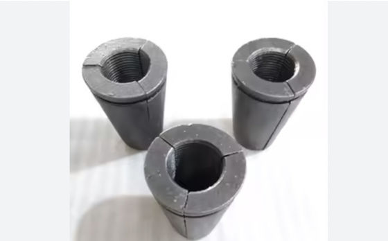 Cold Forged 20CRMNTI Silver Post Tensioning Wedge / Post Tension Wedge ด้วยความทนทานที่ดีเยี่ยม