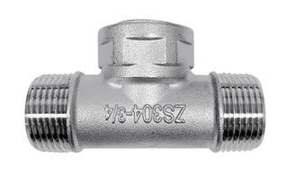 ท่อเหล็กสแตนเลสแบบไม่มีรอยต่อ 1/2 นิ้วสแตนเลสเท่ากับ Tee สำหรับ Oil